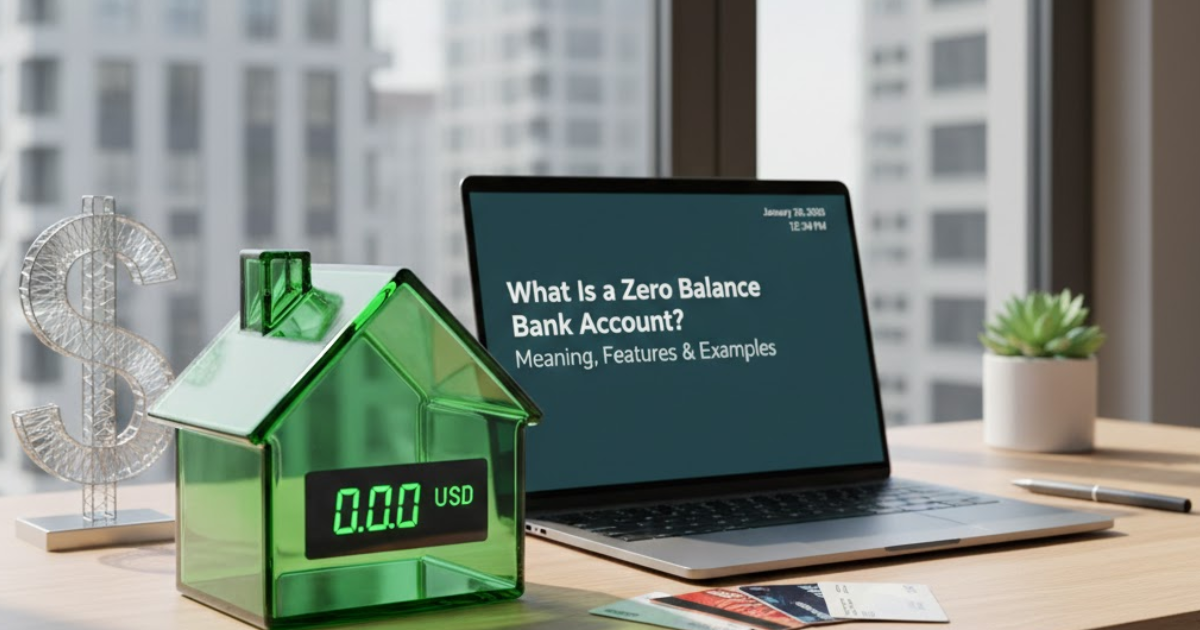 Zero Balance Bank Accounts