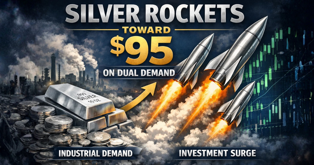 Silver Hits $95
