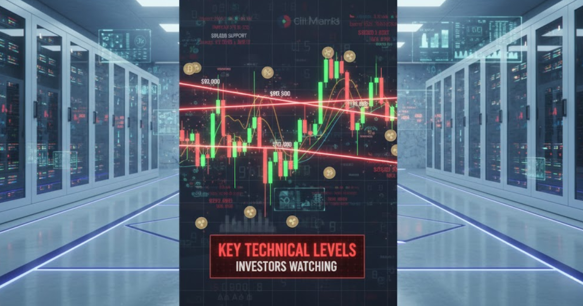 Bitcoin Falls Below $92,000