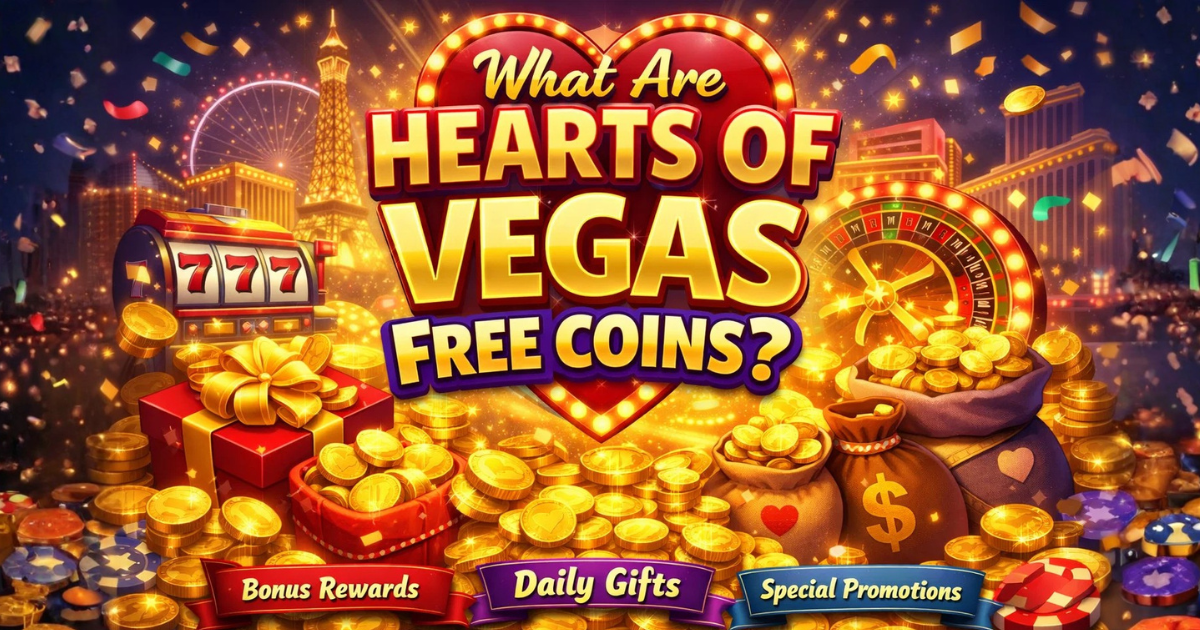 Hearts of Vegas Free Coins