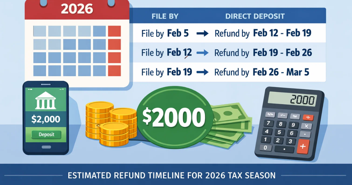 IRS Refund Schedule 2026