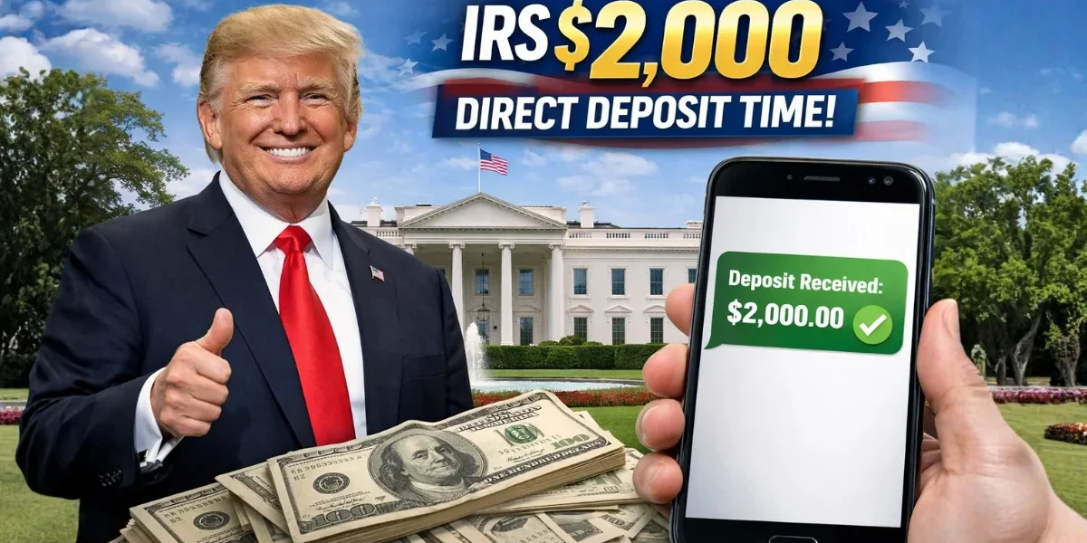IRS $2000 Direct Deposit Time