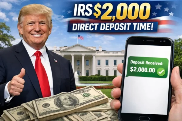 IRS $2000 Direct Deposit Time